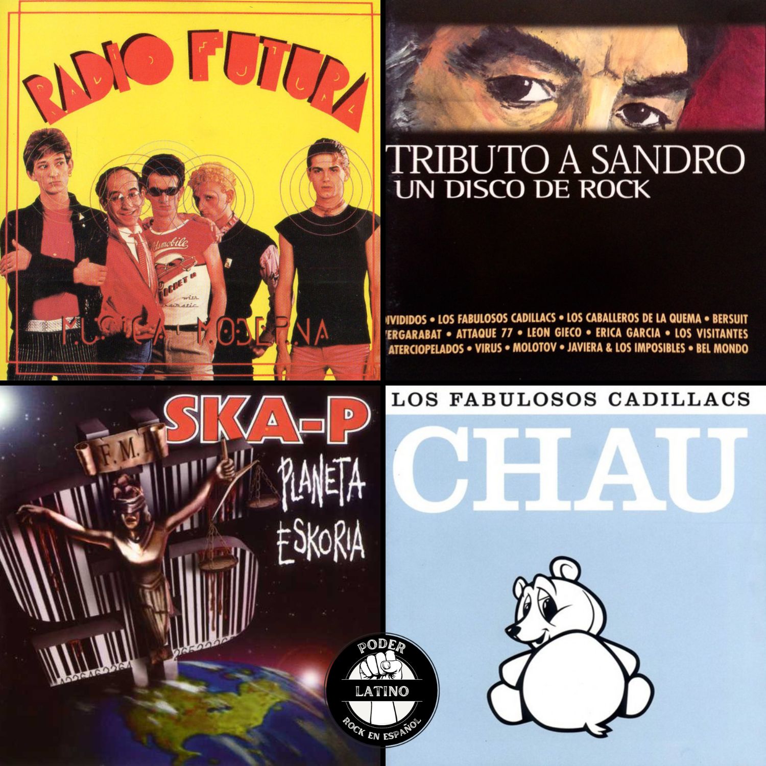 Radio Futura - Sandro - Ska P – Los Fabulosos Cadillacs
