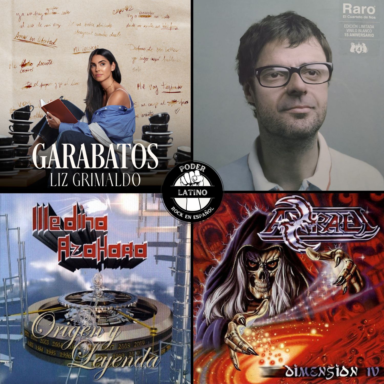 Liz Grimaldo - El Cuarteto de Nos - Medina Azahara XV - Azrael