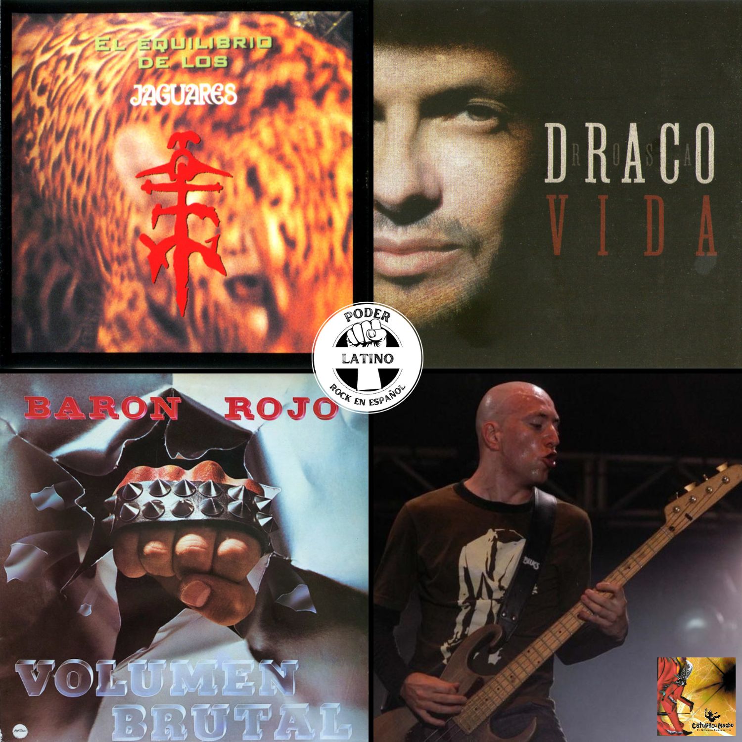 Jaguares - Draco Rosa - Barón Rojo - Gabriel Ruíz Díaz