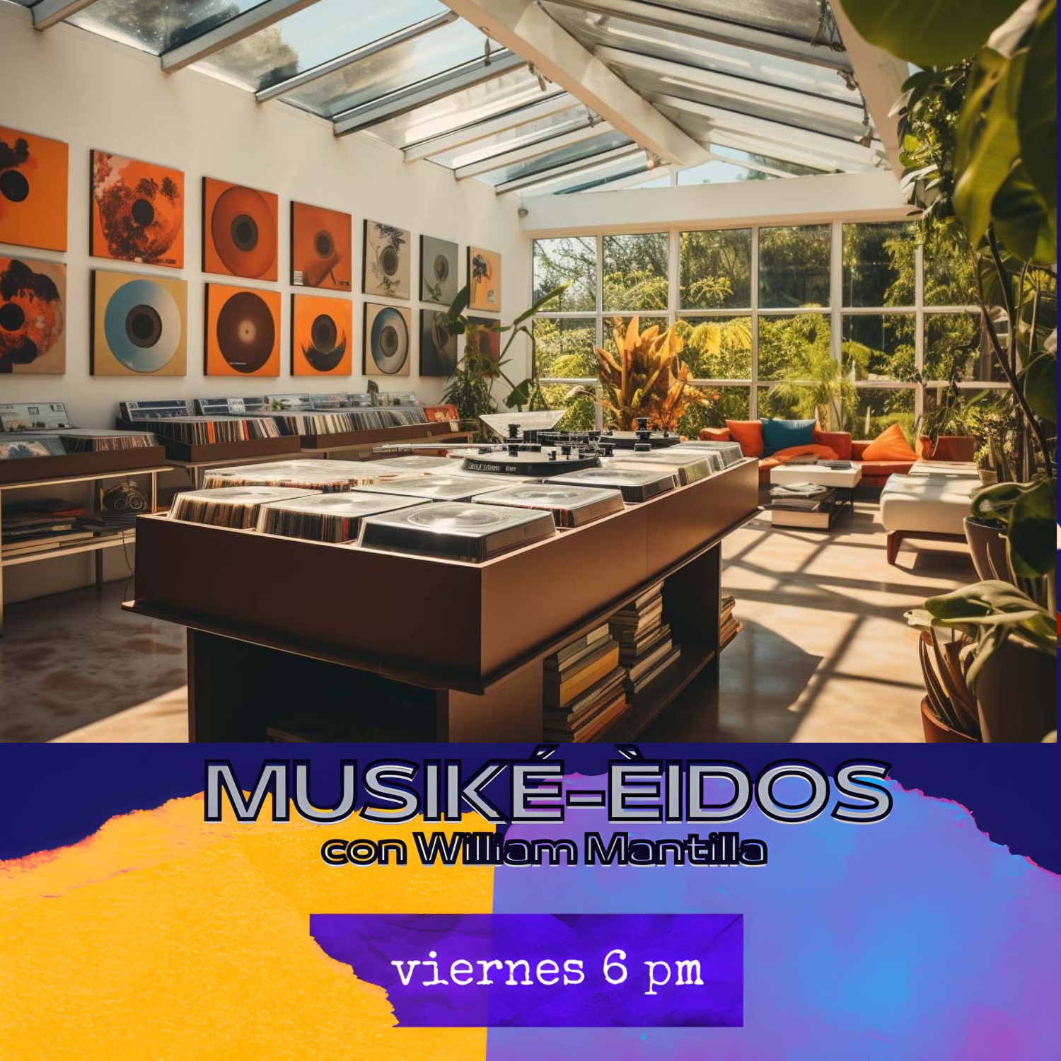 Pincha discos 4 FOTO: madradio.co en marco MUSIKÉ-ÈIDOS.