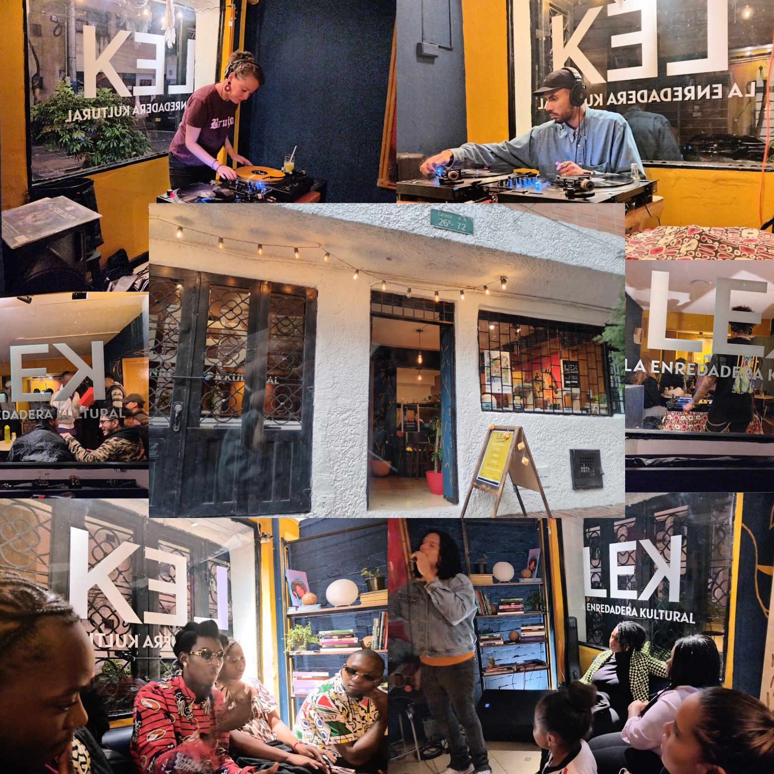 Créditos de las imágenes: Carolina Mosquera CEO La Enredadera Kultural, montaje Tailo