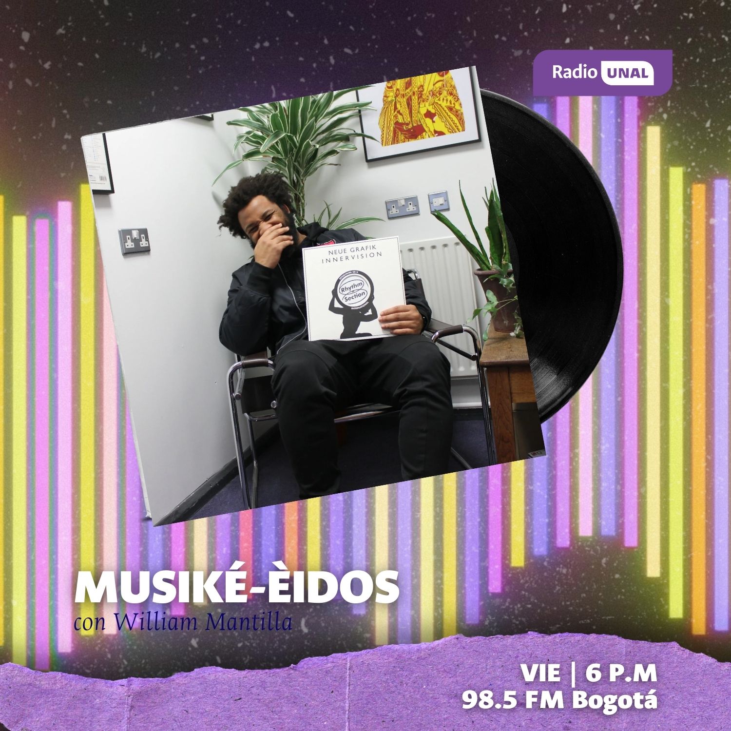 FOTO. https://www.wearerhythmsection.com/artist-page-neue-grafik. En marco MUSIKË-ÈIDOS