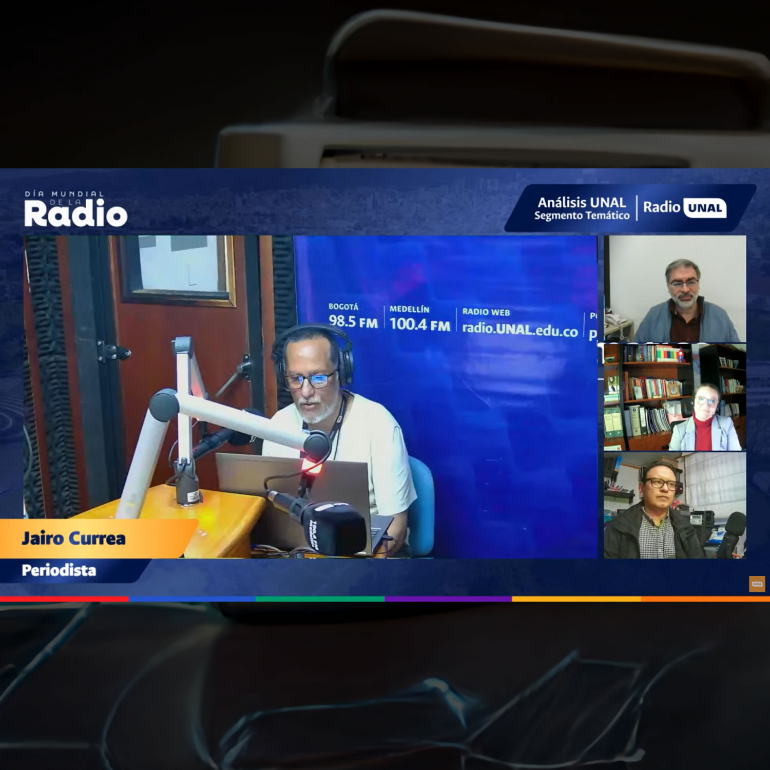 Captura de imagen del Canal de Youtube: Radio UNAL