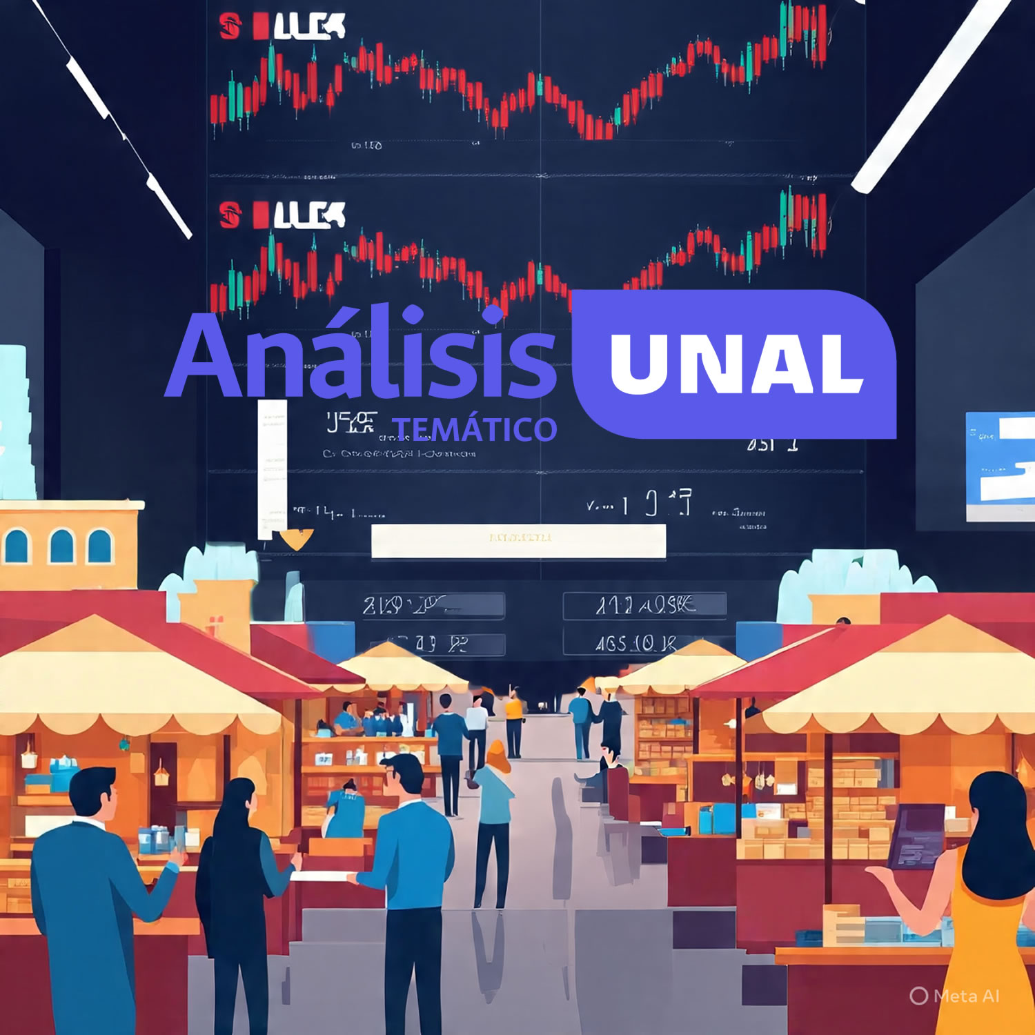 Análisis UNAL Franja temática - Imagen asistida por Meta IA